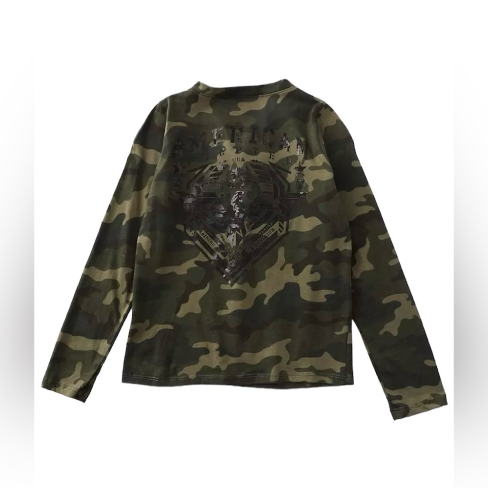 NWOT American Fighter Girls Ft Bragg Lace-Up Tee Shirt
